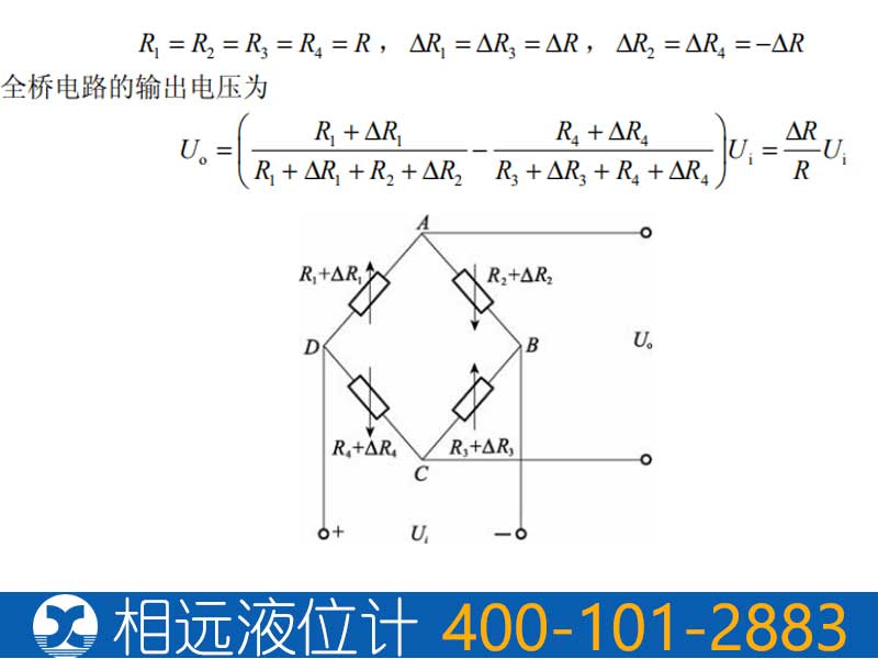 应变式压力变送器