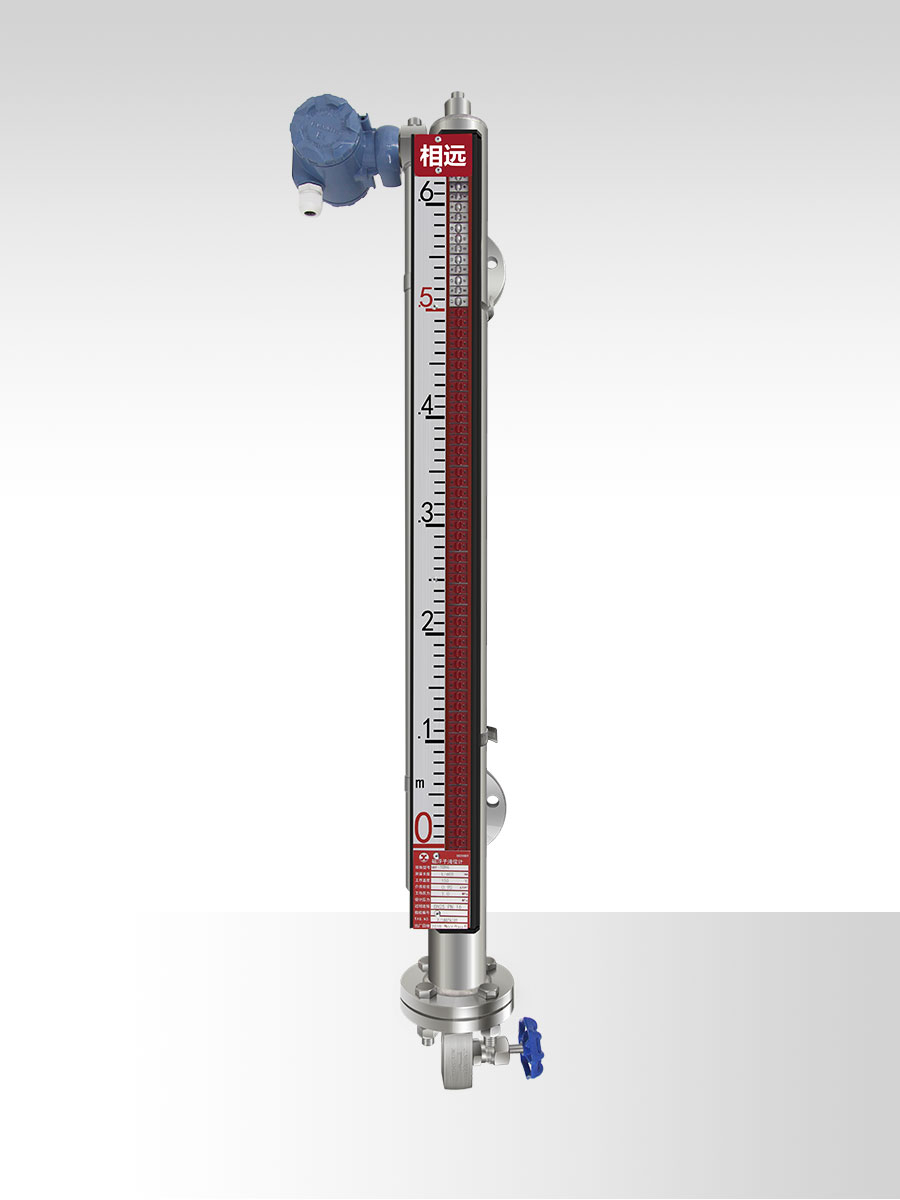 侧装带远传磁翻板液位计